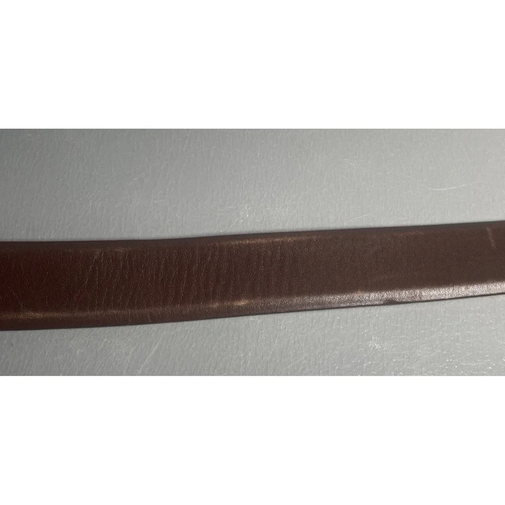 Vintage Ralph Lauren Men's Brown Leather Belt Size 40
